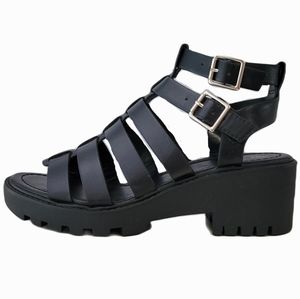 NEW Junky Black Gladiator sandals